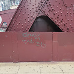 Graffiti Removal Request at Marshall Suloway Bridge, 299 N La Salle Dr